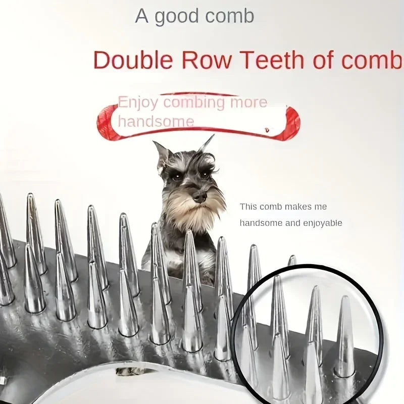 1Pcs Dog Comb,Deshedding and Dematting Undercoat Rake Knot Out for Dogs,Pet Supplies,Pets Comb