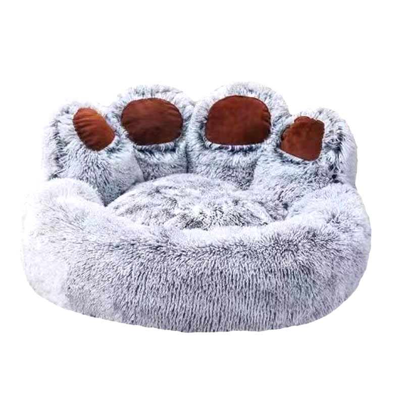 Fluffy Dog/Cat Bed Winter Plush Kennel Accessories 