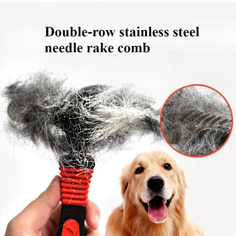 1Pcs Dog Comb,Deshedding and Dematting Undercoat Rake Knot Out for Dogs,Pet Supplies,Pets Comb