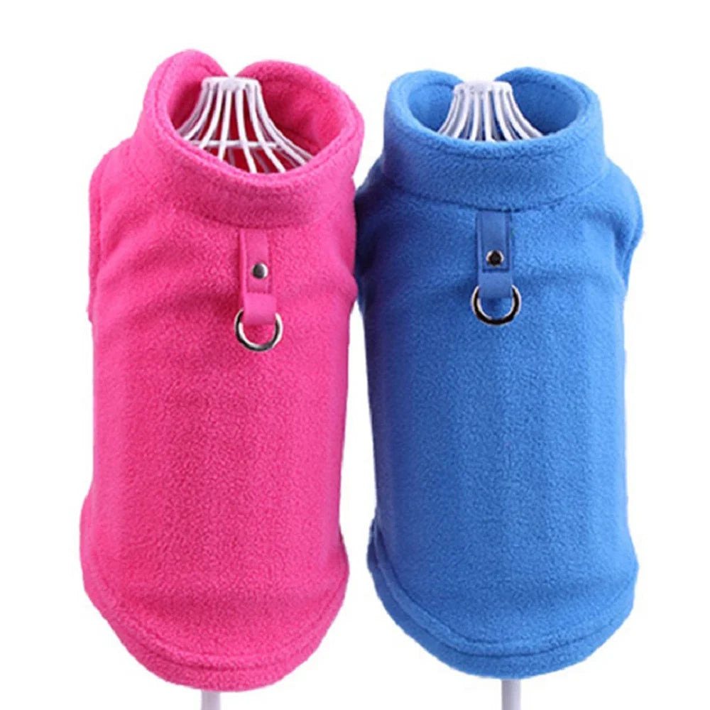 Autumn and Winter Pet Clothes, New Dog Shaggy Velvet Outfit, Pull-Over Warm Vest for Pets