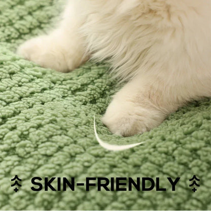 Frog Shape Pet Bed Warm Enclosed with Soft Plush Lining - Comfortable Washable Pet