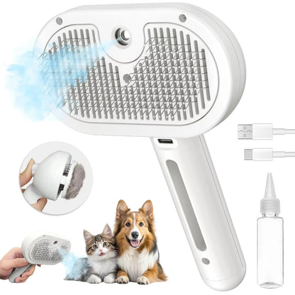 Pet Spray Grooming - Dematting - Water Mist Humidifier Comb
